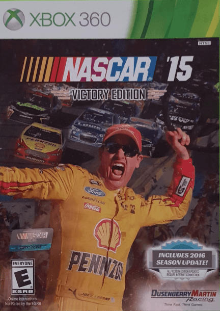NASCAR 15 box art for Xbox 360